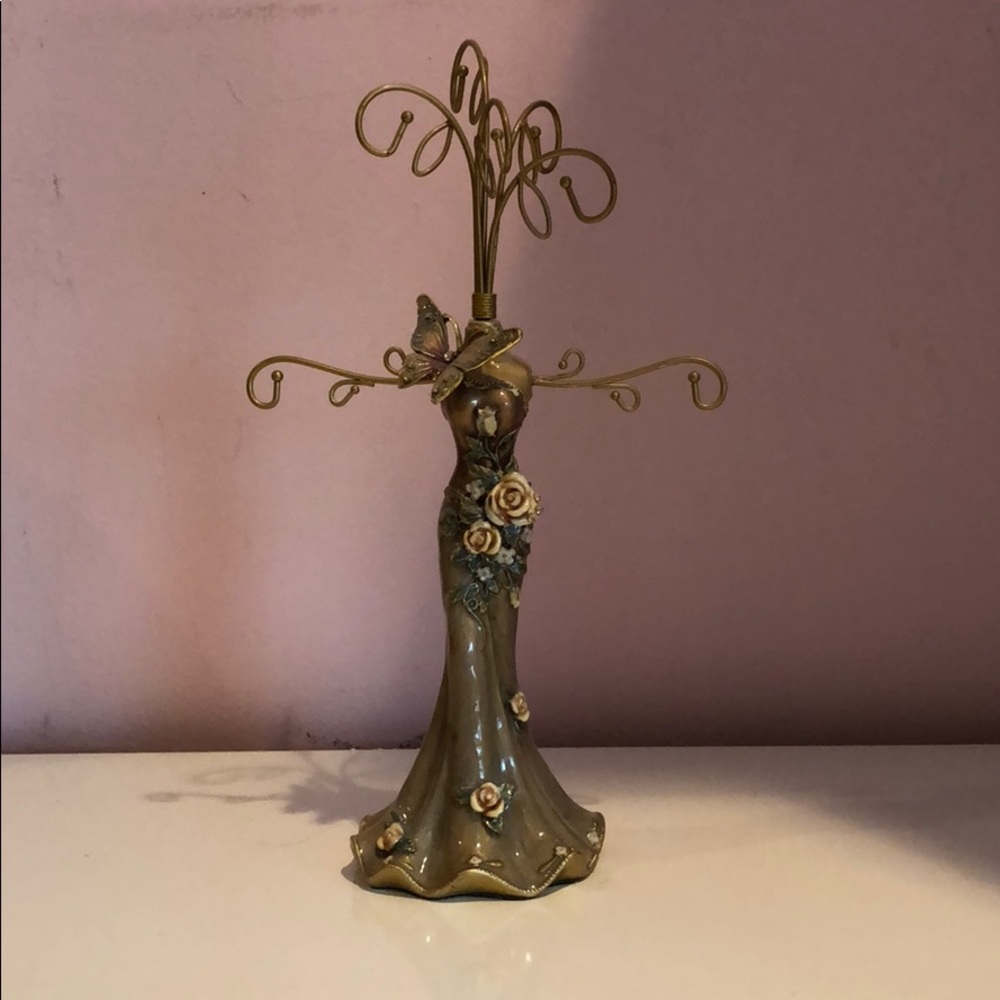 Butterfly, Rose jewelry organizer/stand